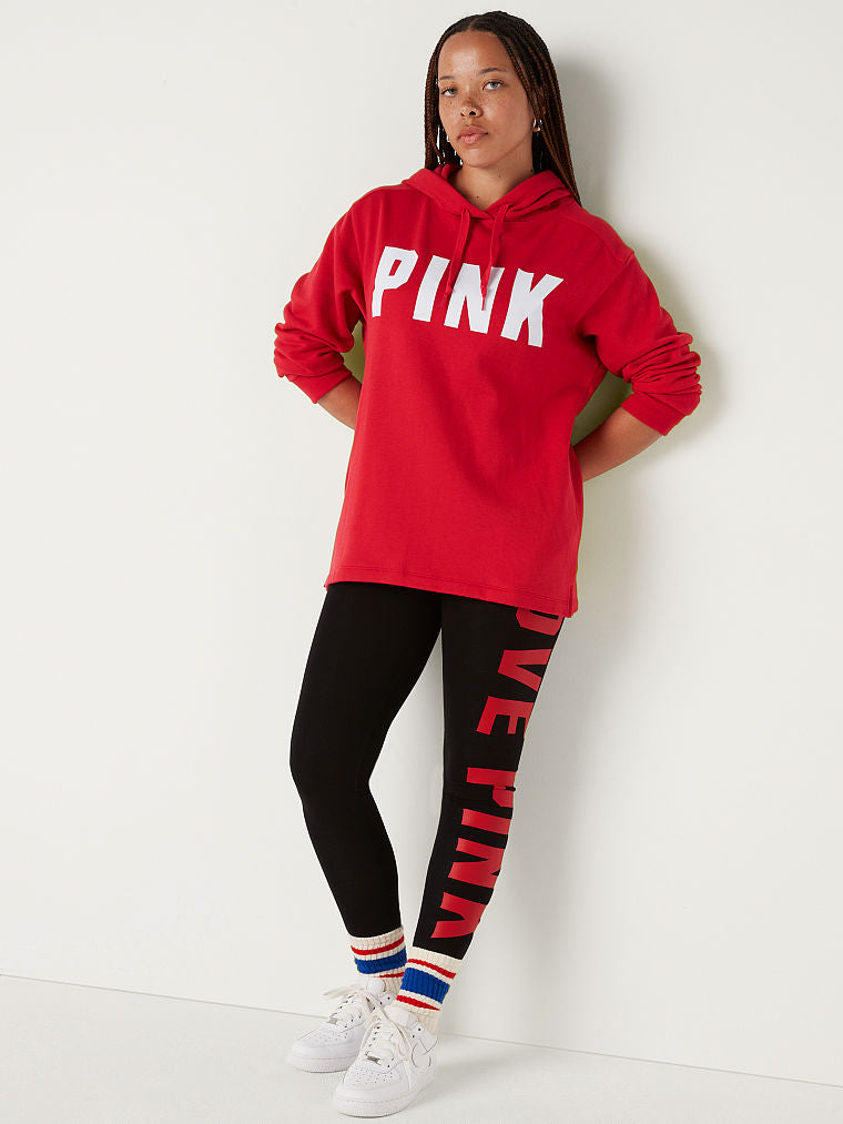 Cotton Foldover Leggings in Full Length