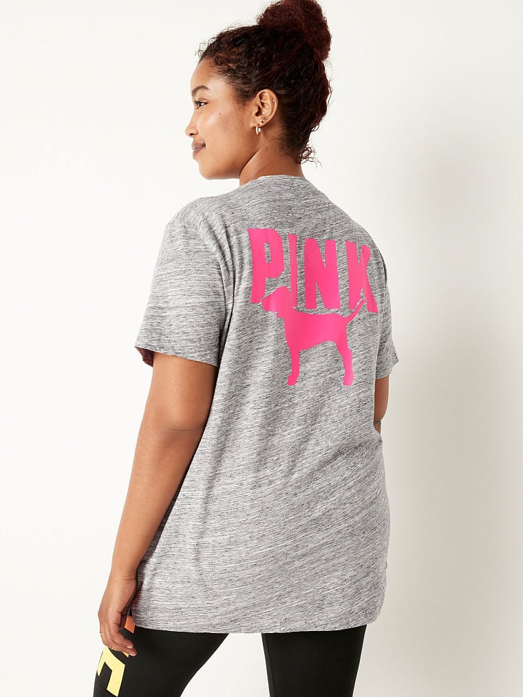 Cotton Short Sleeve Campus T-Shirt