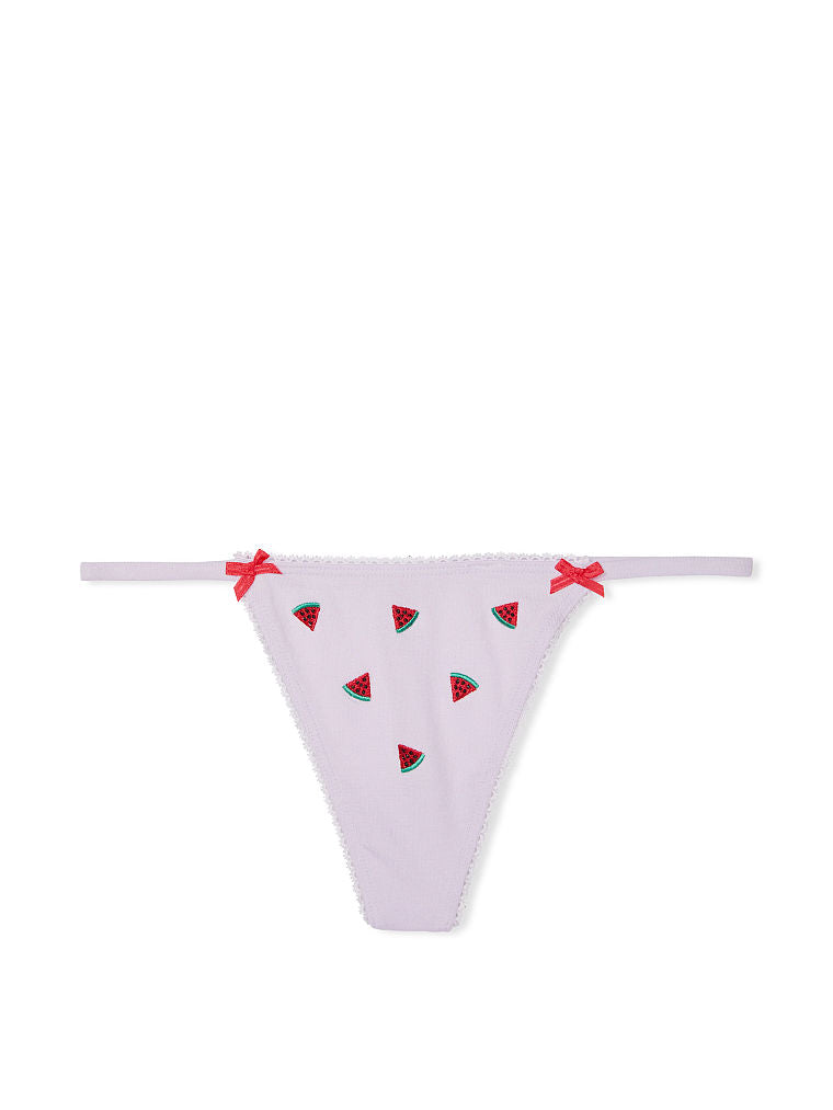 Stretch Cotton VString Panty