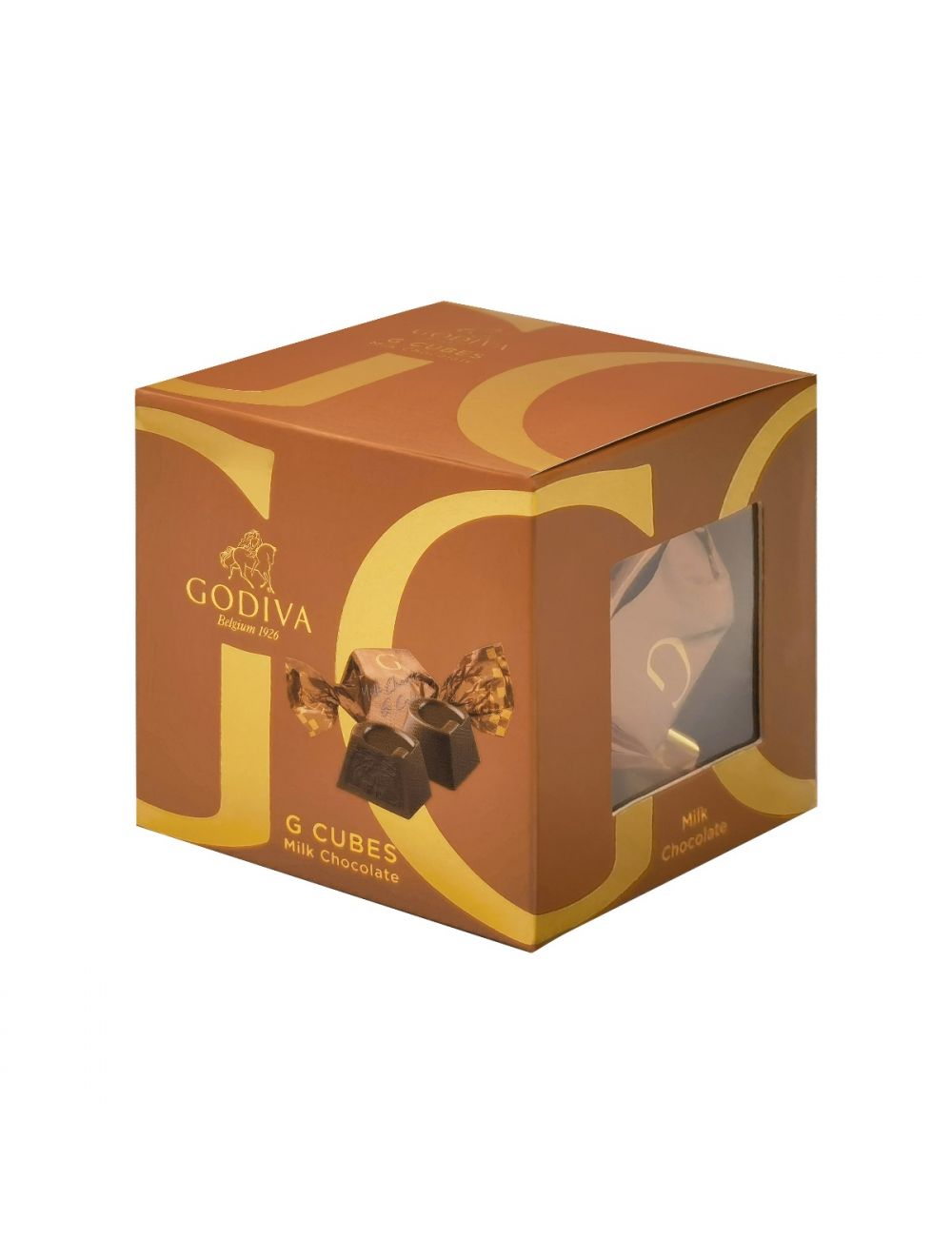 Milk Chocolate G Cube Truffle 5pcs