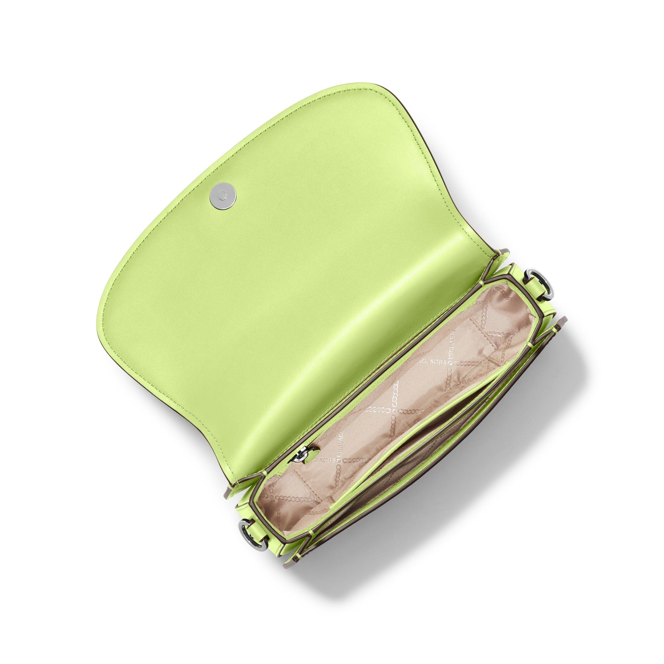 Mila Medium Leather Messenger Bag