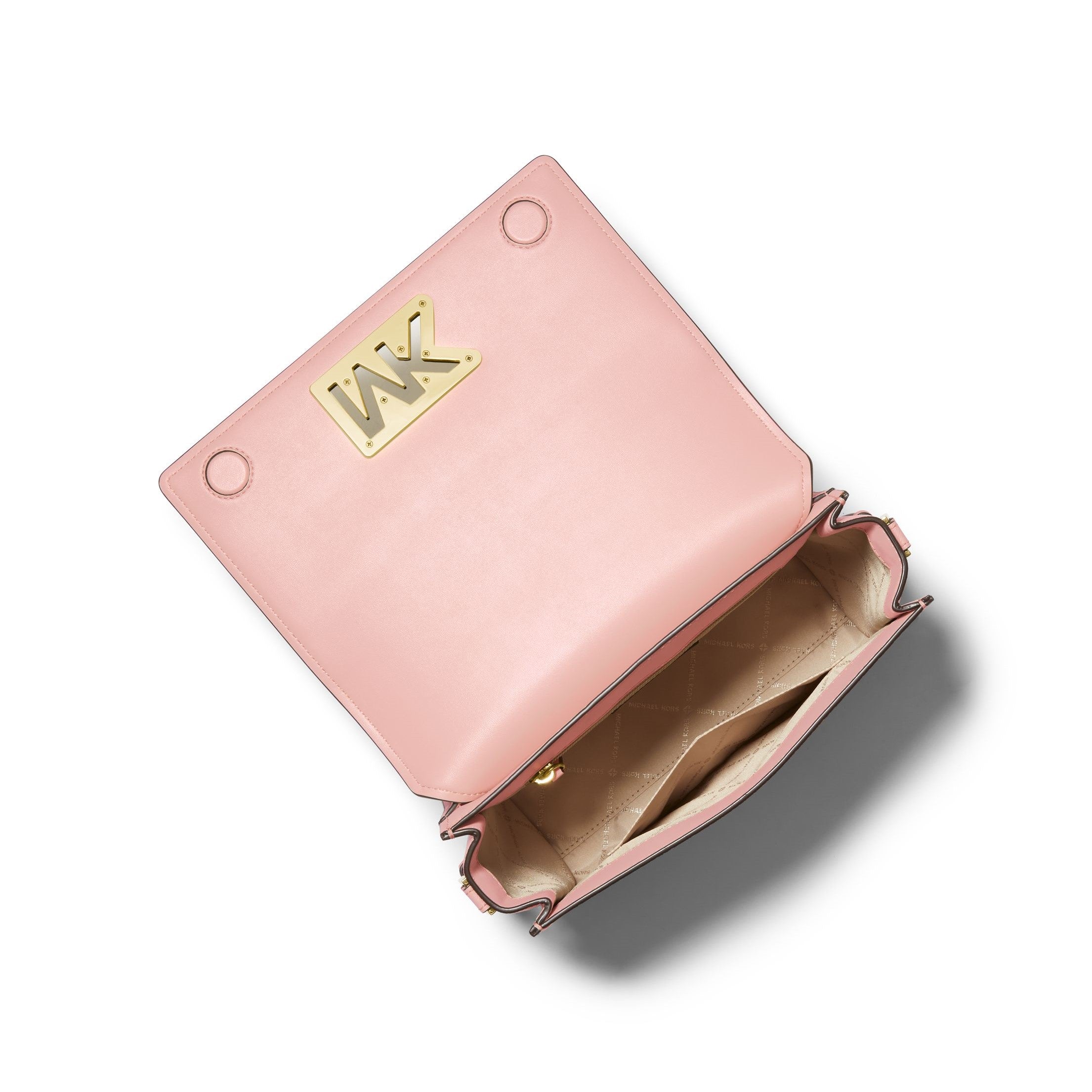 Mimi Medium Leather Messenger Bag