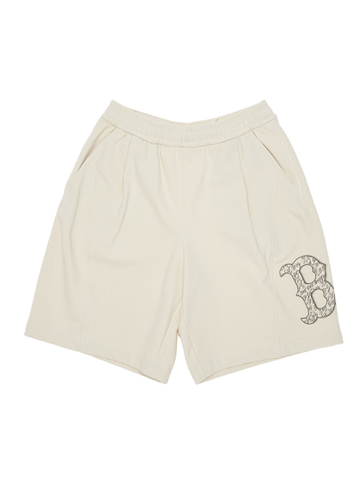BOSTON RED SOX BASIC KNIT SHORTS