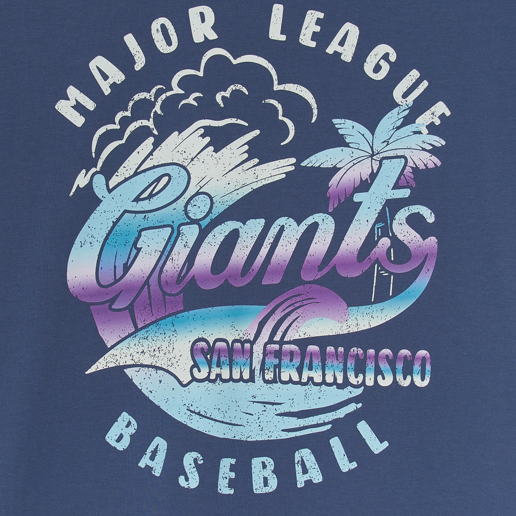 SUMMER VINTAGE WASHING GRAPHIC OVER FIT T-SHIRTS