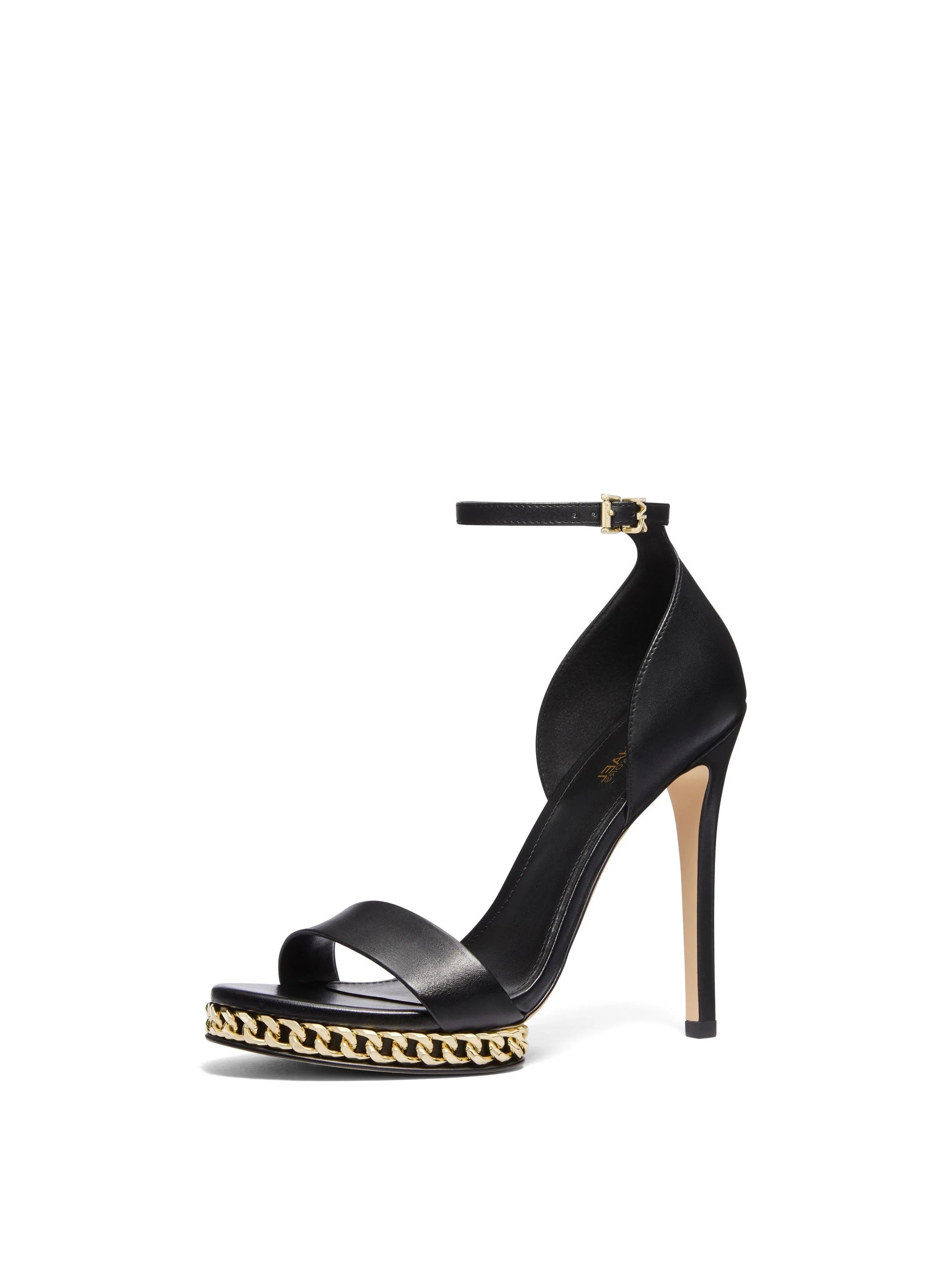 Jordyn Embellished Leather Platform Sandal