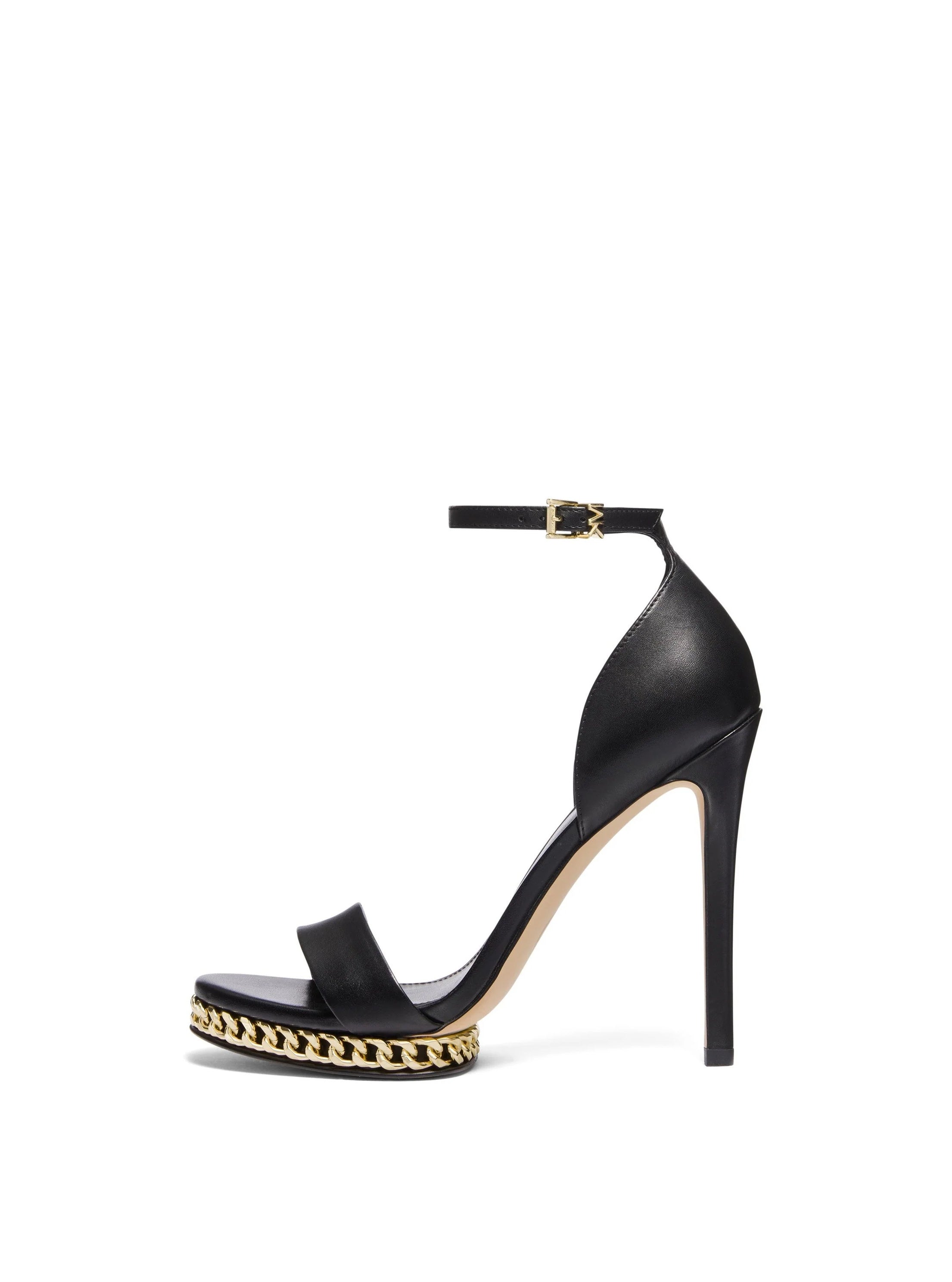 Jordyn Embellished Leather Platform Sandal