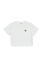 WOMEN’S BASIC CROP T-SHIRTS NEW YORK YANKEES