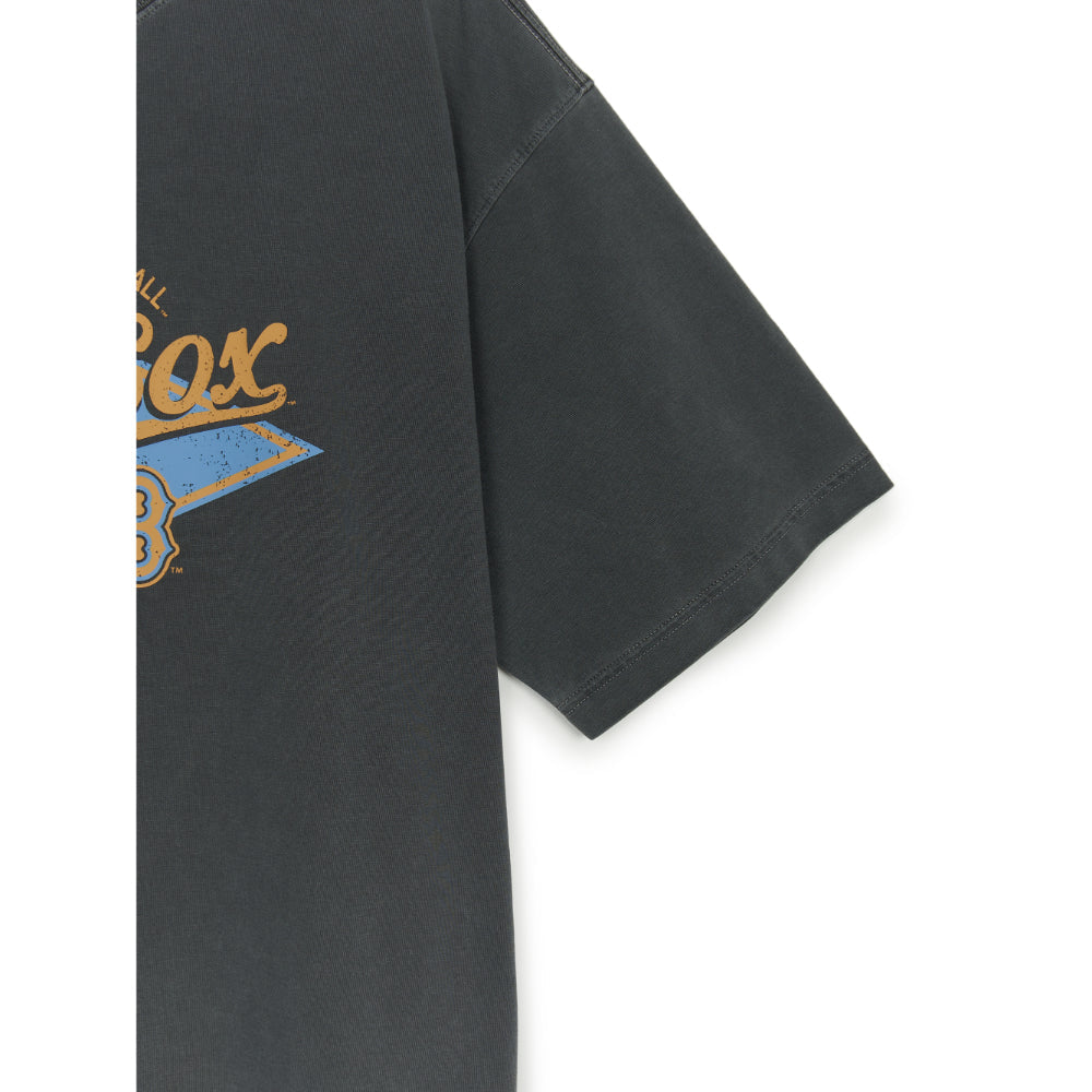 VARSITY VINTAGE WASHING GRAPHIC MEGA-OVERSIZED-FIT T-SHIRT BOSTON RED SOX