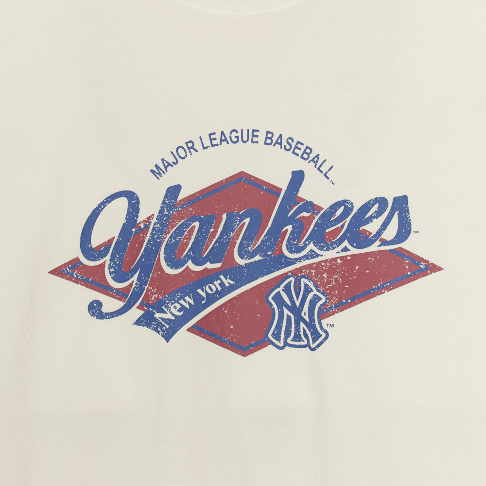 VARSITY VINTAGE WASHING GRAPHIC MEGA OVER FIT T SHIRTS NEW YORK YANKEES