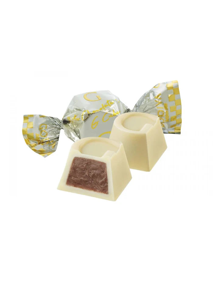 White Chocolate G cube Truffle 5pcs
