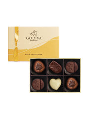 Godiva Gold Collection Gift Box 6 pcs
