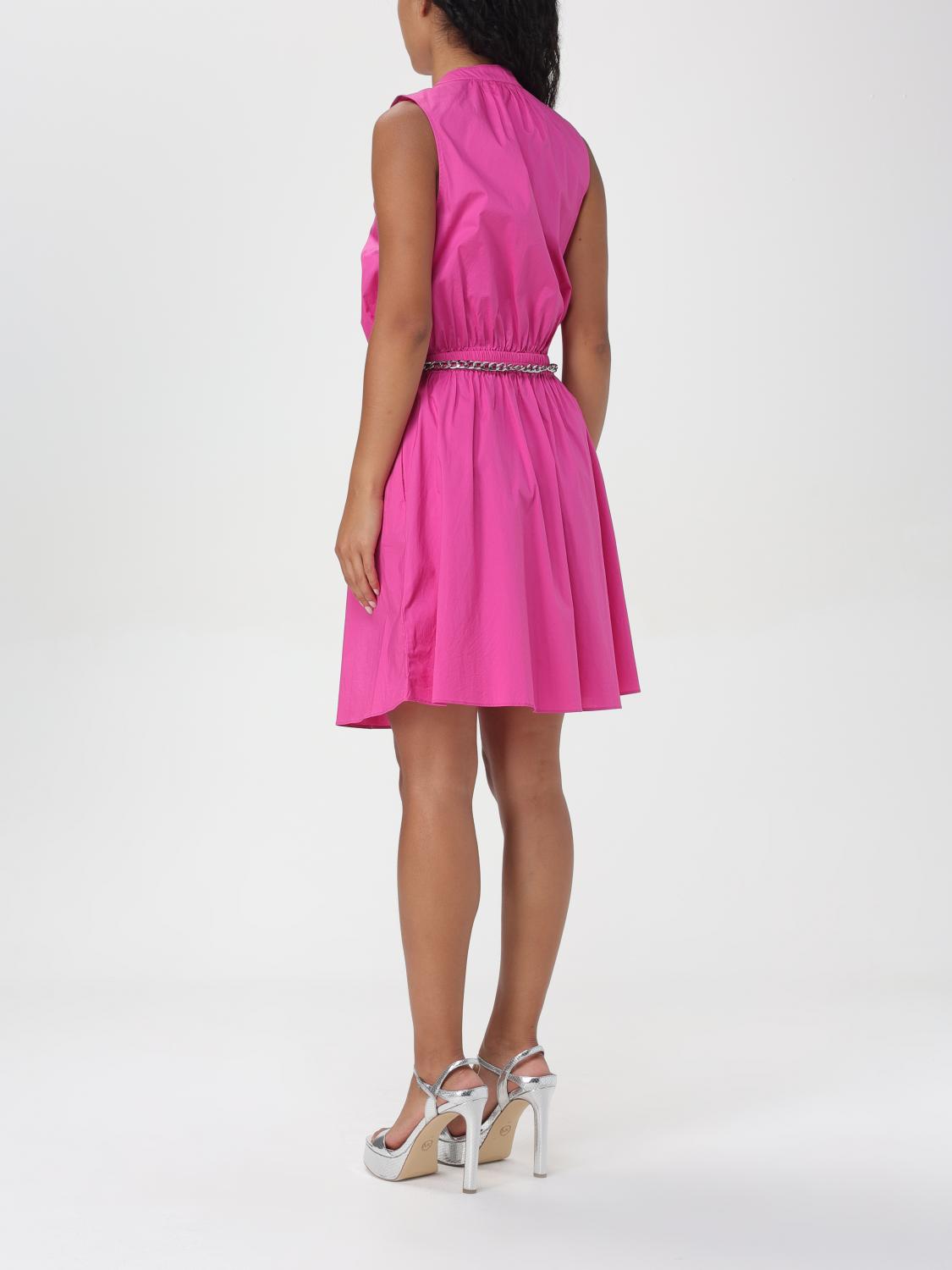 Stretch Organic Cotton Poplin Mini Dress