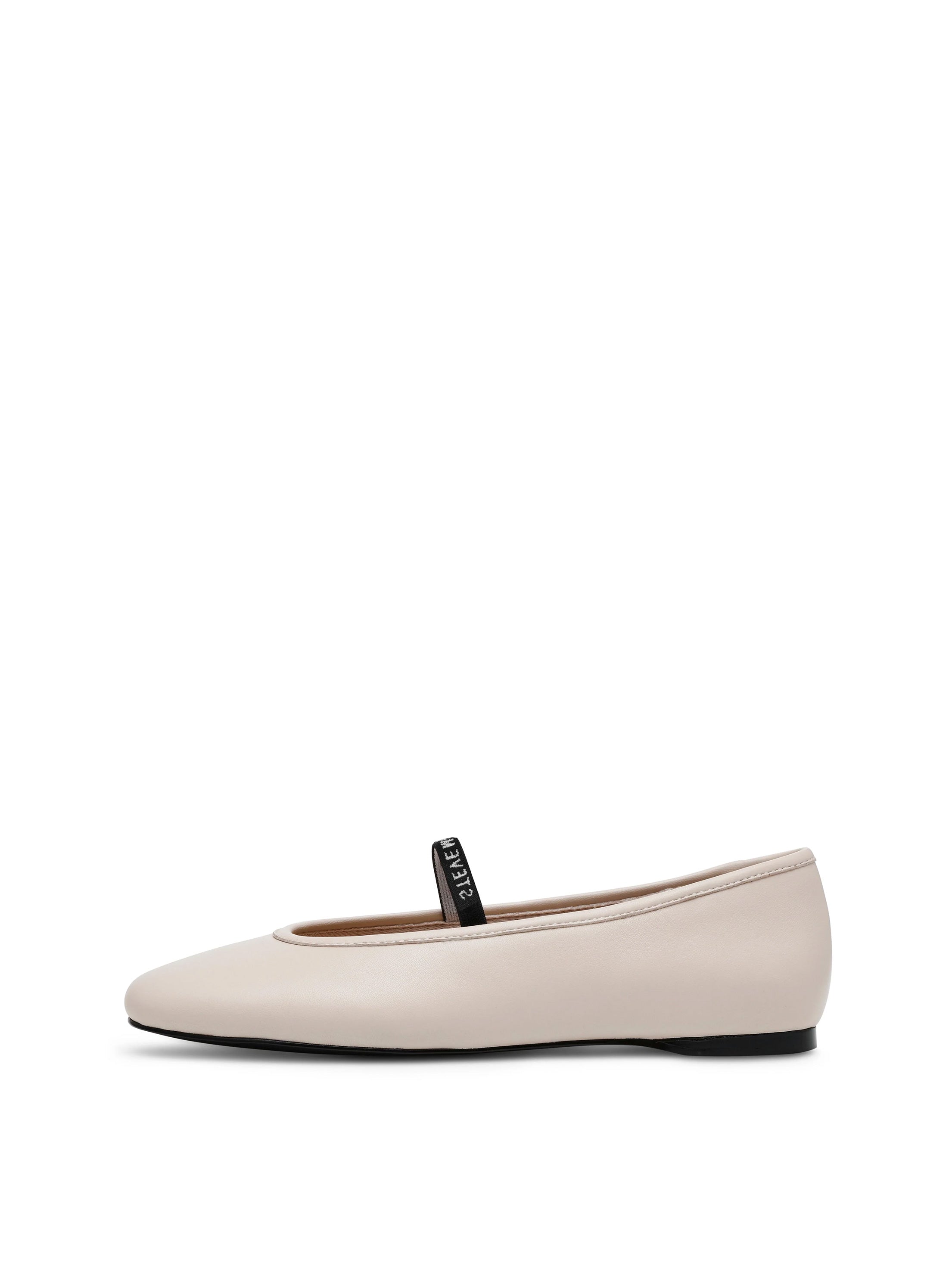 RAZZLER BONE LEATHER FLATS