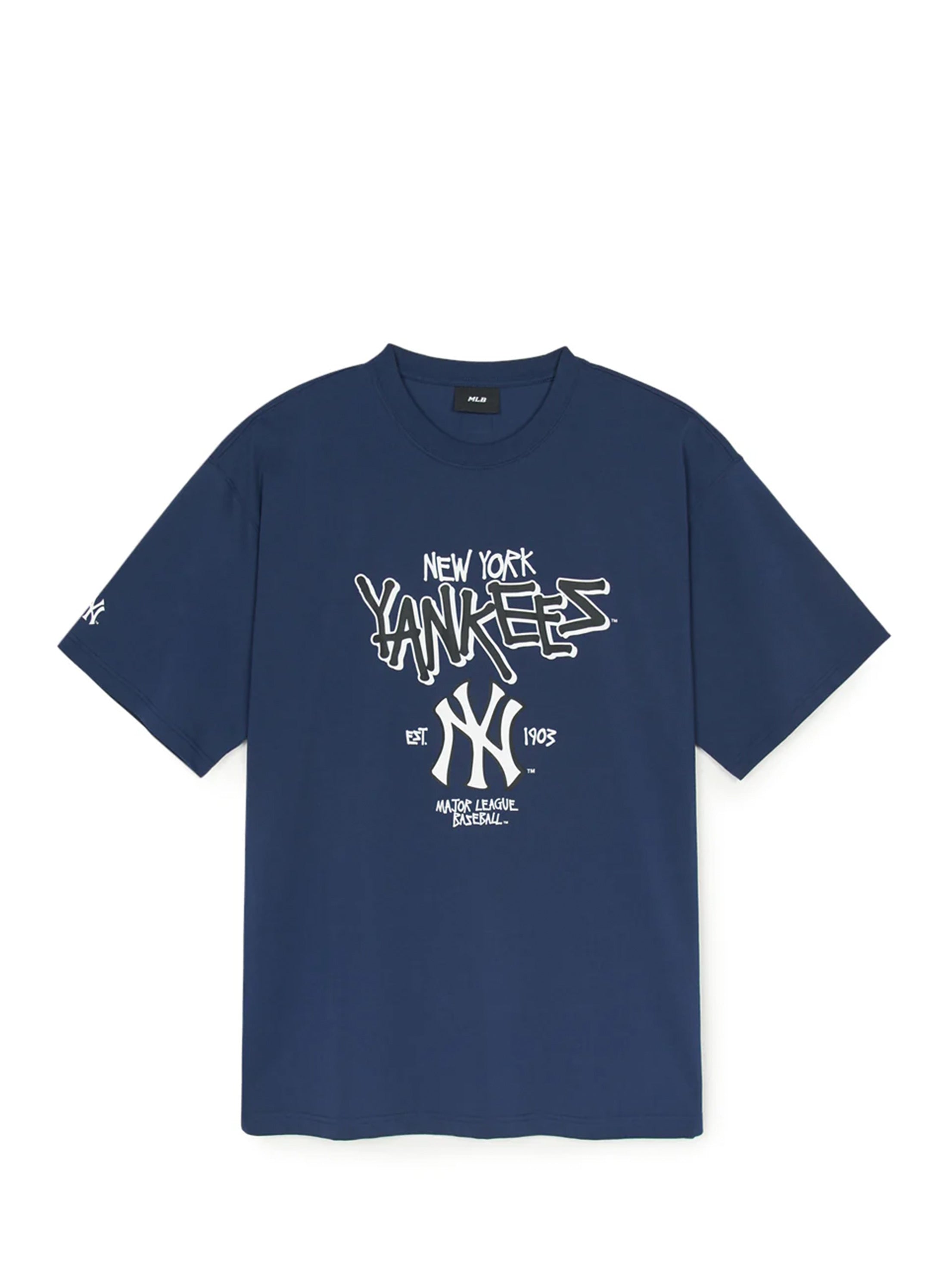 BASIC BIG LOGO MEGA OVER FIT T-SHIRTS NEW YORK YANKEES