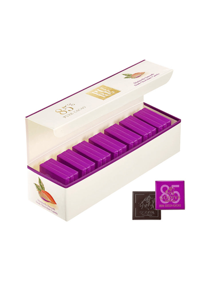 PURE 85% Dark Chocolate Carré Gift Box 21pcs