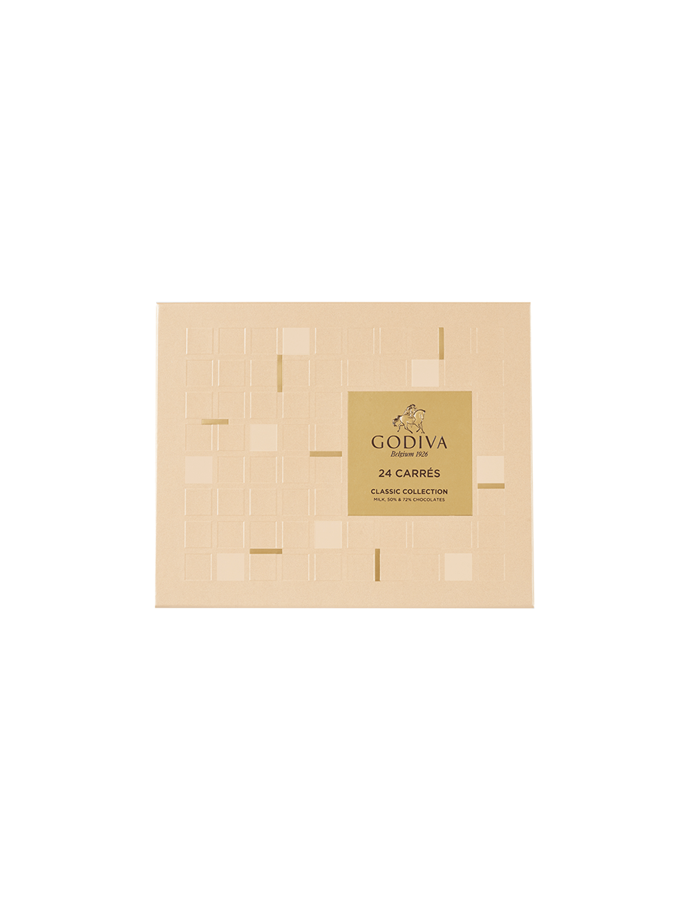 Assorted Dark Chocolate Carré Collection 36 pcs