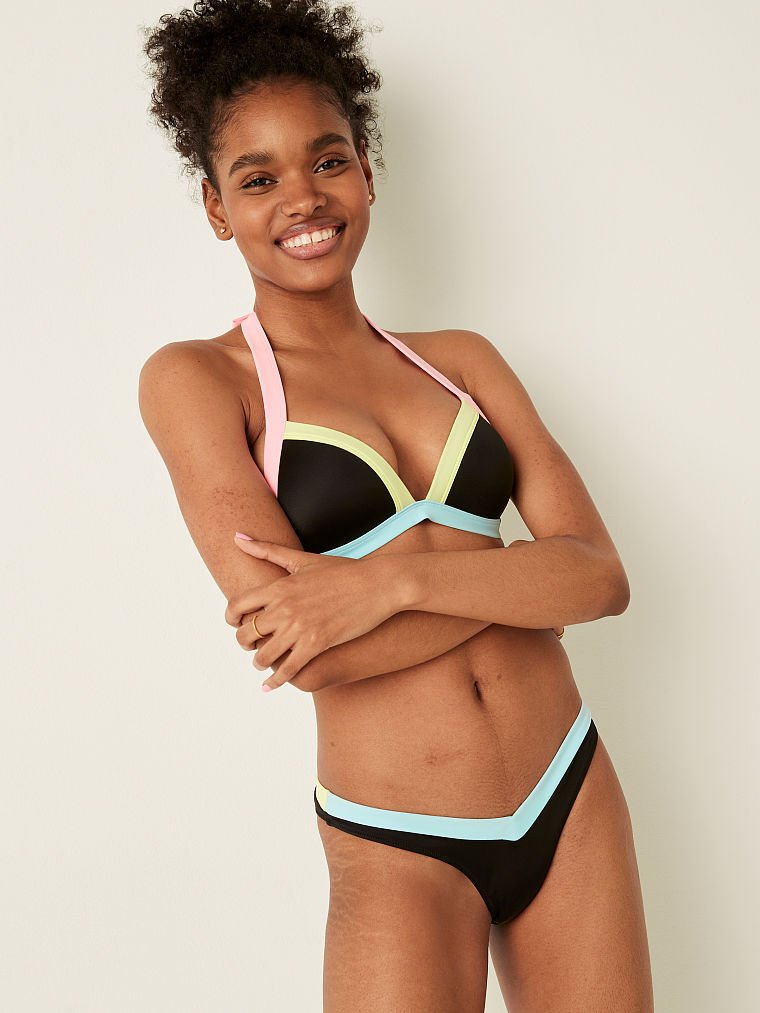 PINK V Front Itsy Bikini Bottom