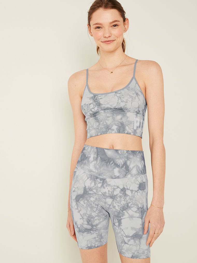 Seamless Lightly Lined Sports Crop