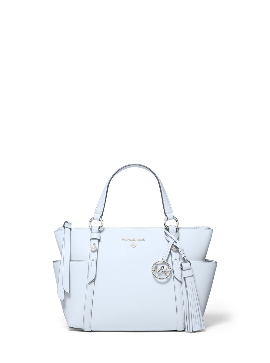 Sullivan Small Saffiano Leather TopZip Tote Bag