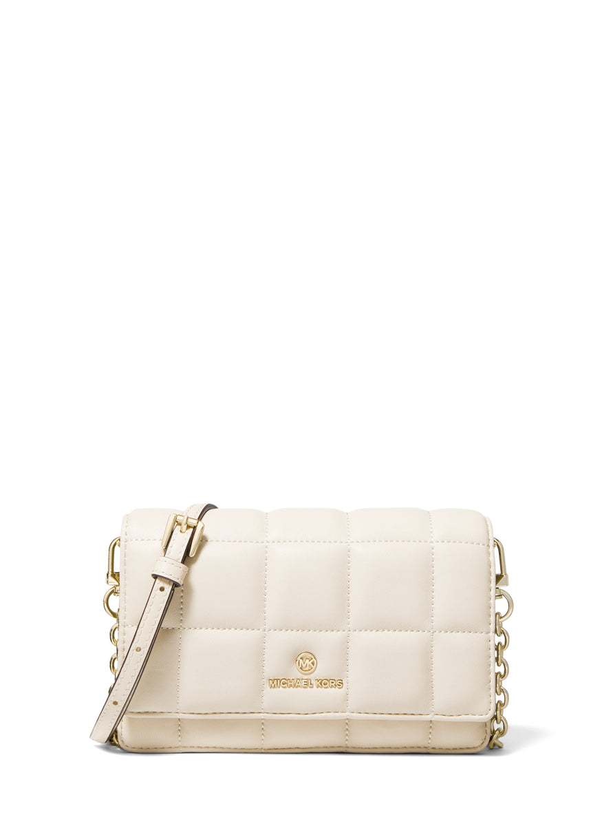 Small Quilted Leather Smartphone Crossbody Bag