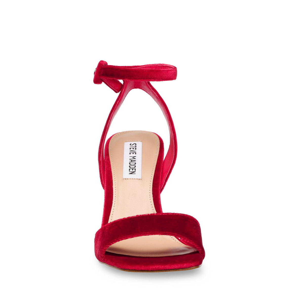 Steve madden velvet sandals hot sale