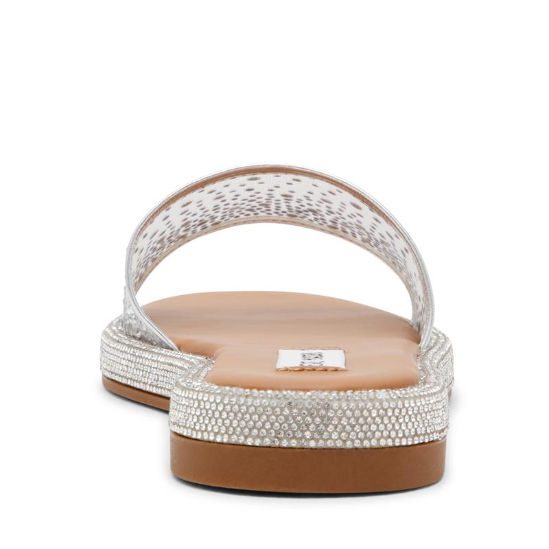 AESHA SILVER MESH SANDAL
