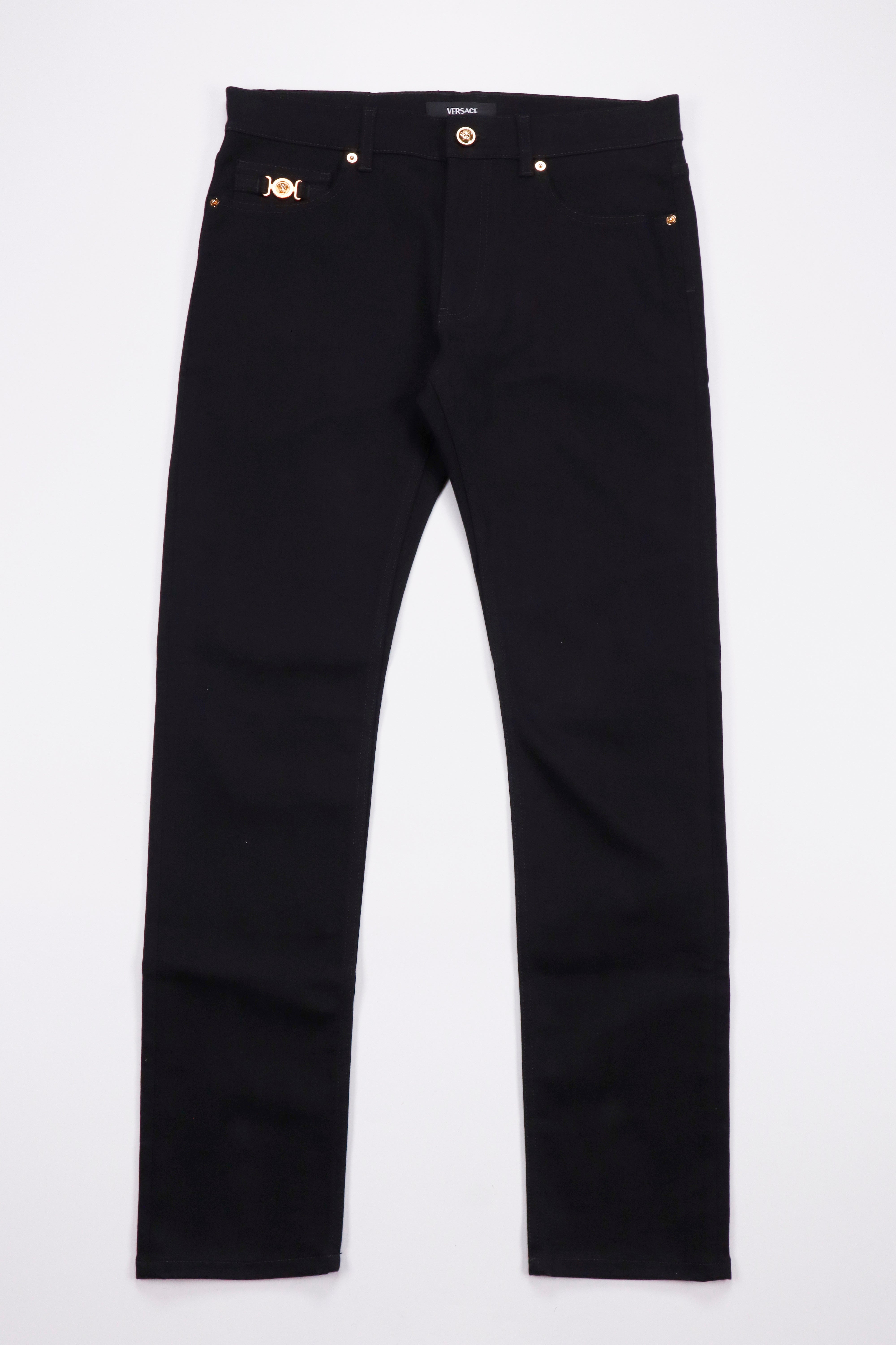 Versace La Medusa Slim-Fit Jeans