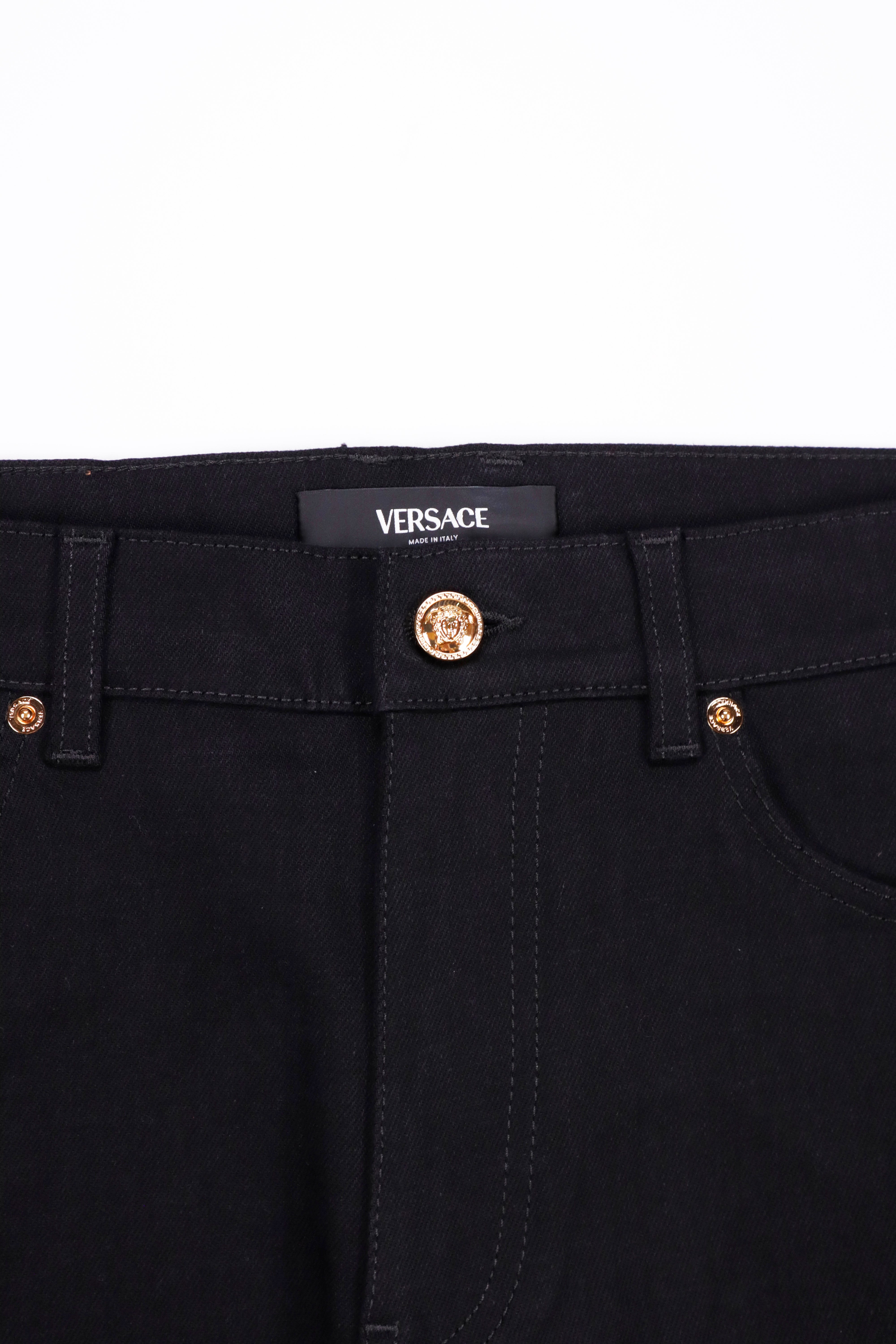 Versace La Medusa Slim-Fit Jeans