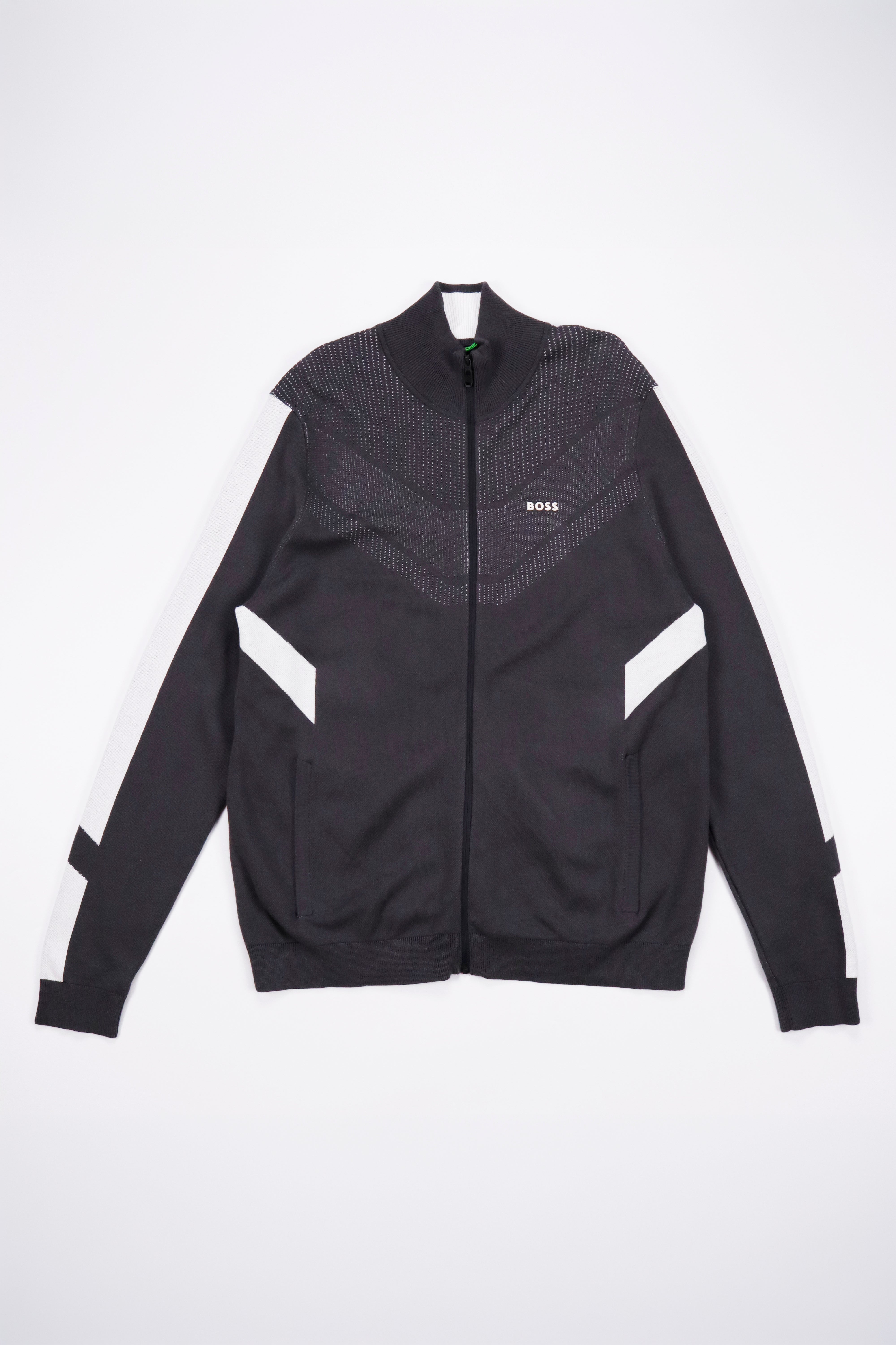 BOSS Tennis Retro Knitwear Jacket
