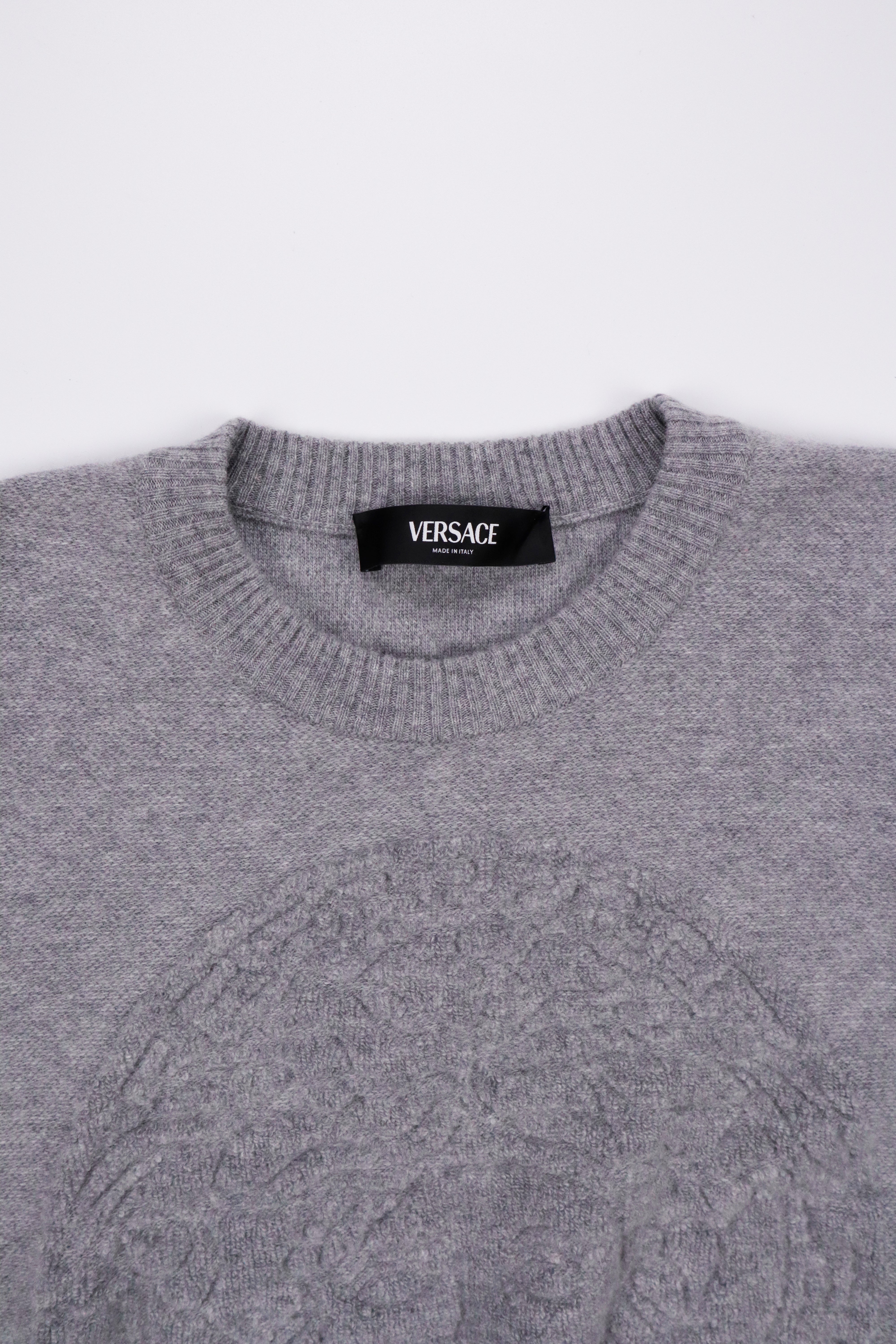 Versace Cashmere-Wool Knit Sweater