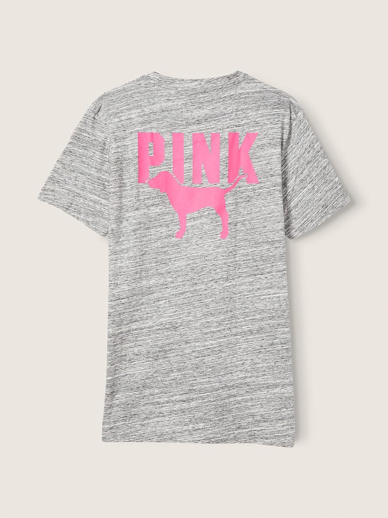 Cotton Short Sleeve Campus T-Shirt