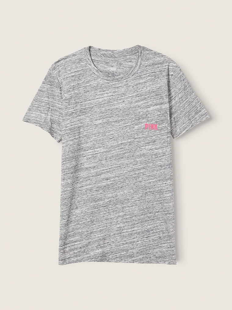 Cotton Short Sleeve Campus T-Shirt