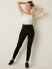 Cotton High-Waist Joggers