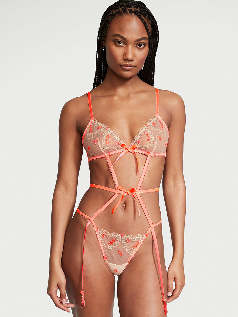 Sweetheart Strappy Teddy