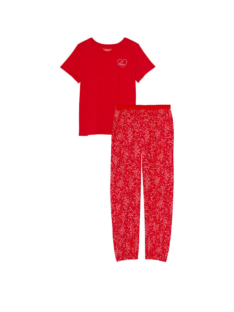 Flannel Tee-jama Set