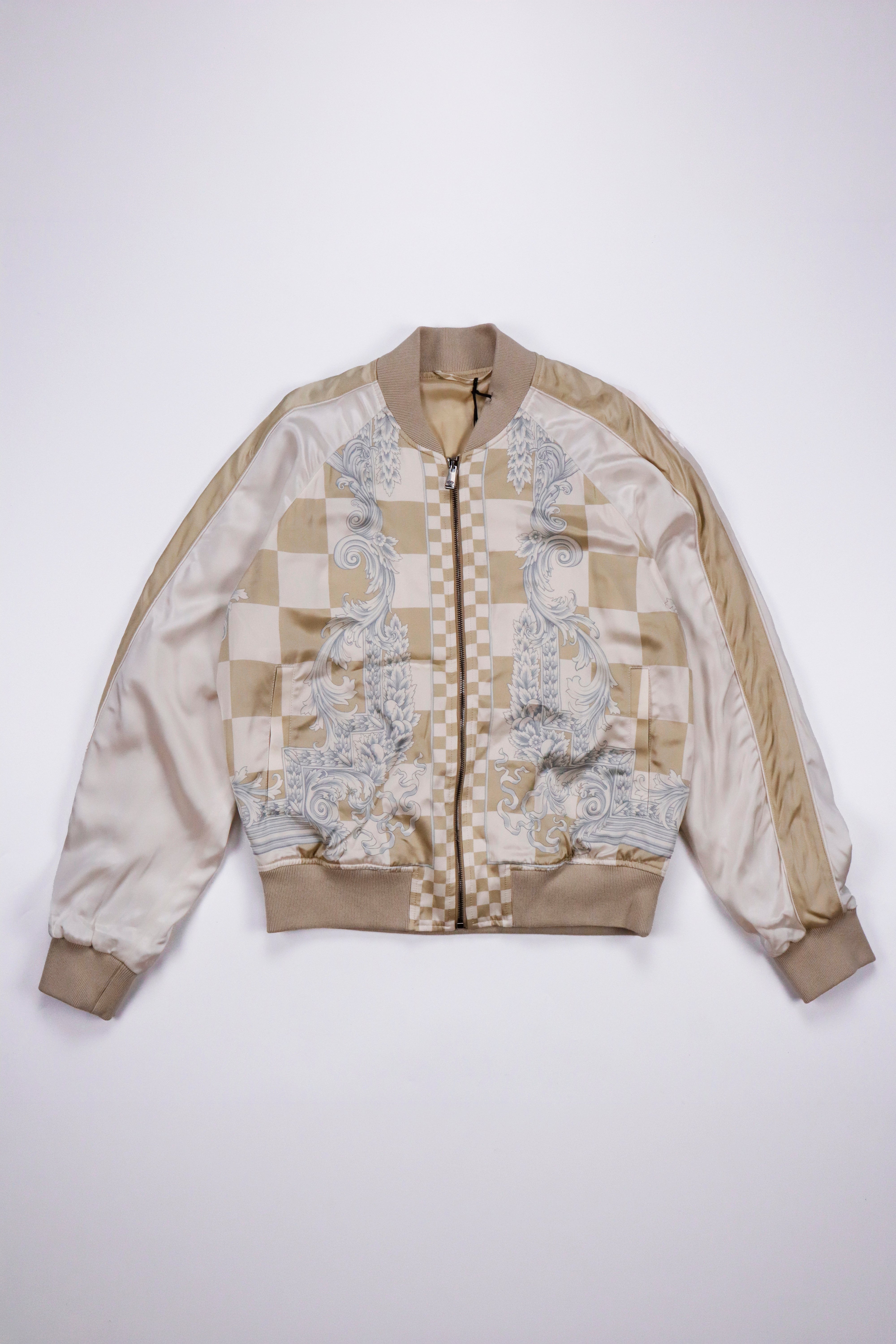 Versace barocco-Print Bomber Jacket