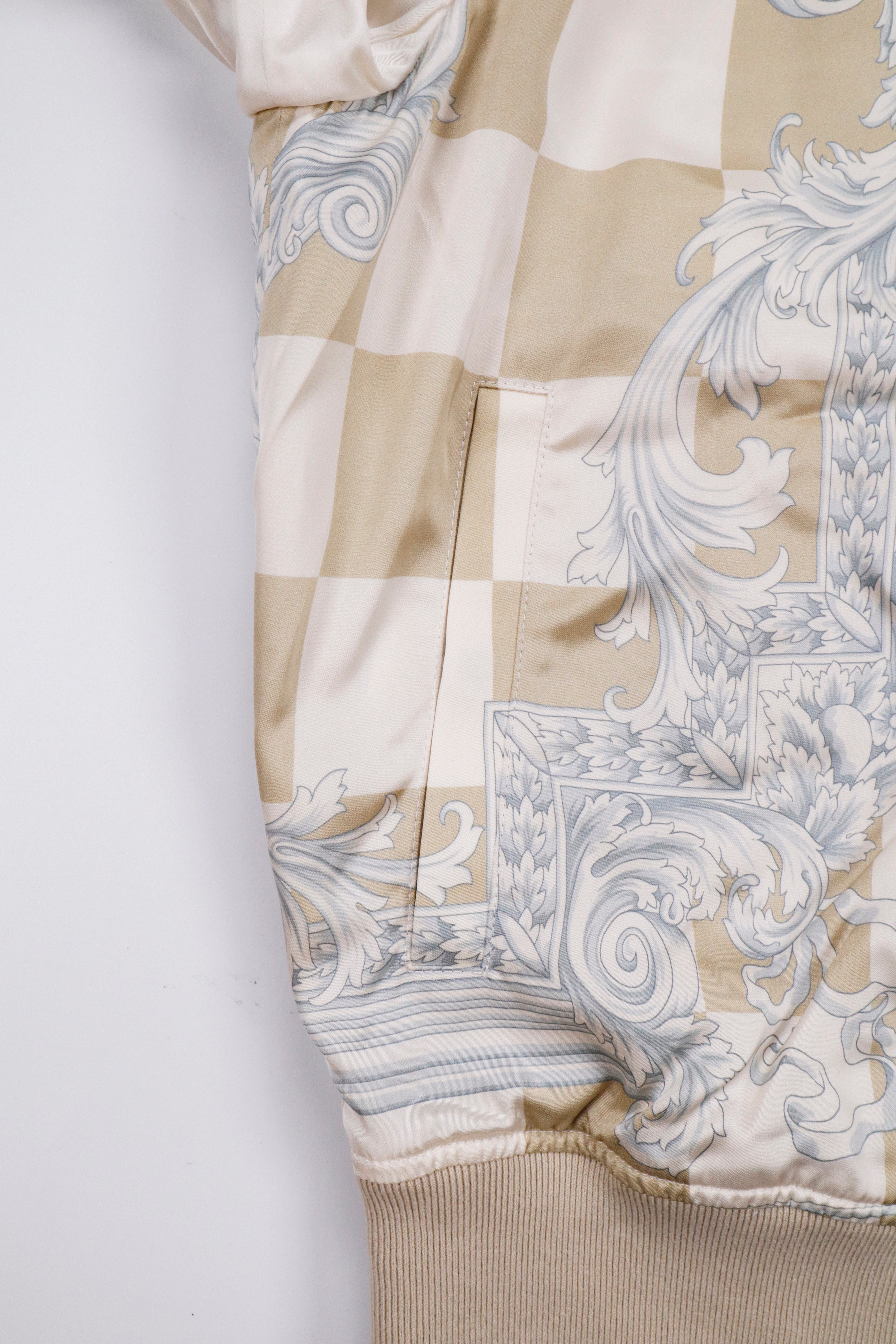 Versace barocco-Print Bomber Jacket