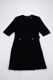 Versace Black A-Line Mini Dress