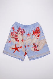 Versace Barocco Sea Silk Shorts