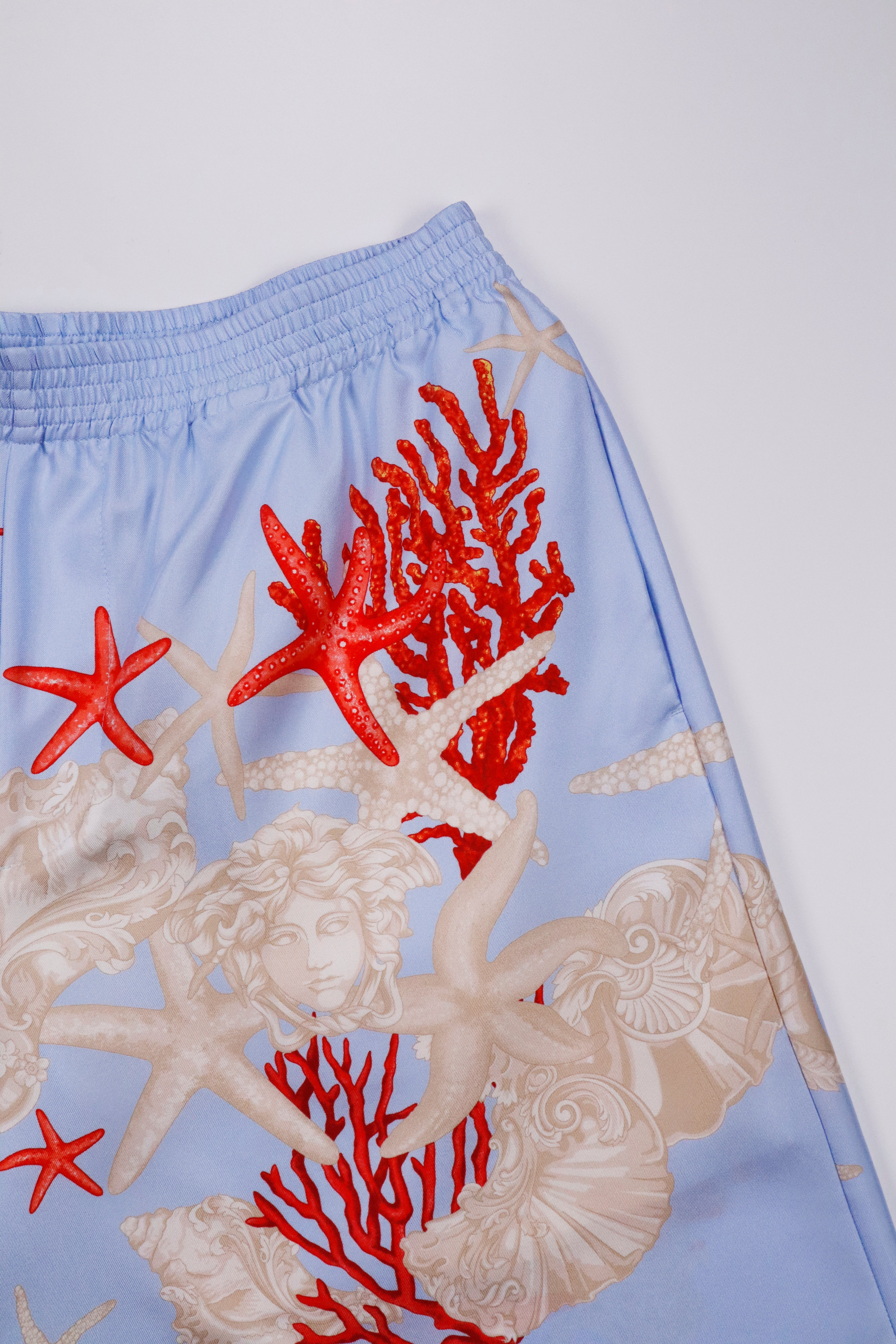 Versace Barocco Sea Silk Shorts