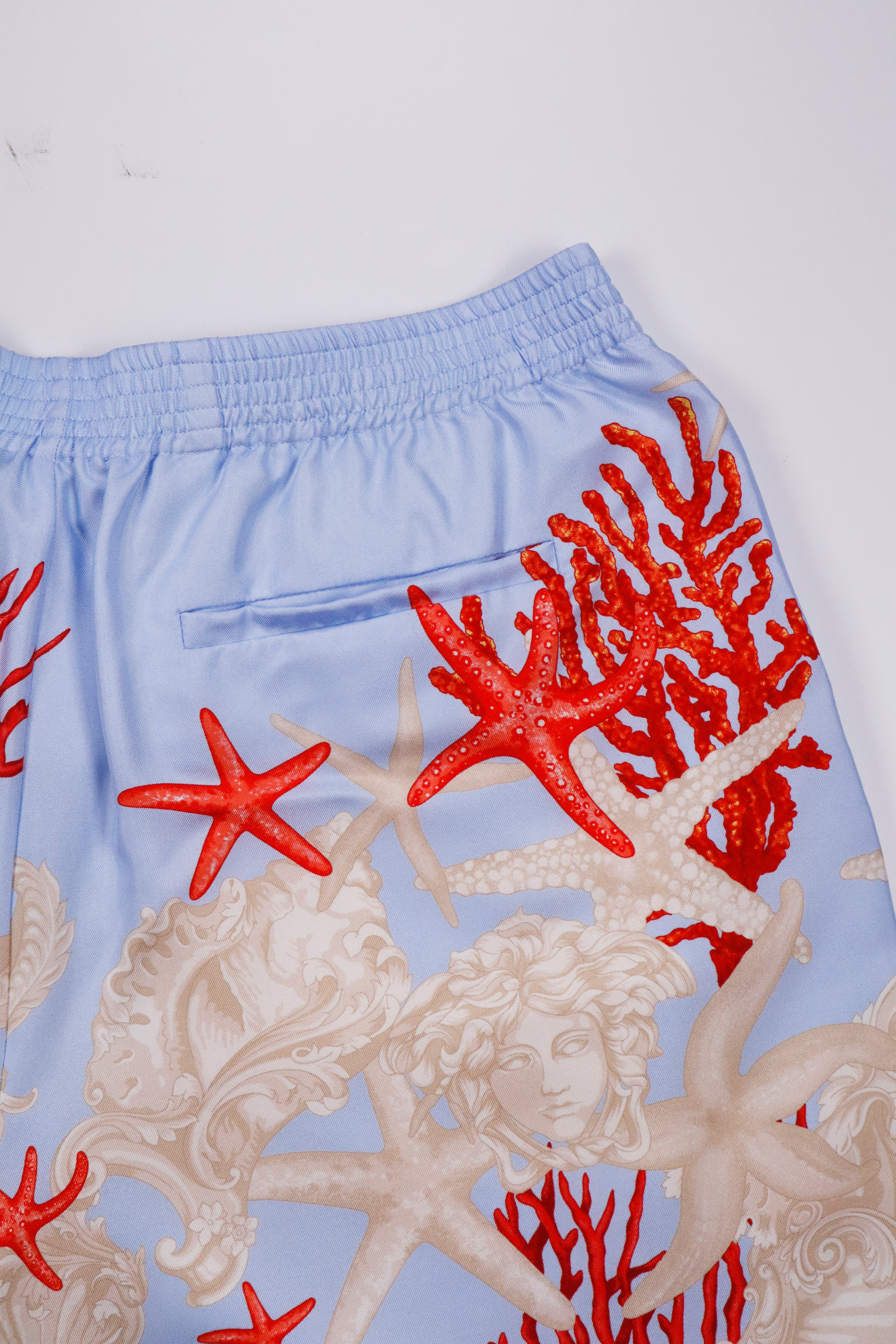 Versace Barocco Sea Silk Shorts