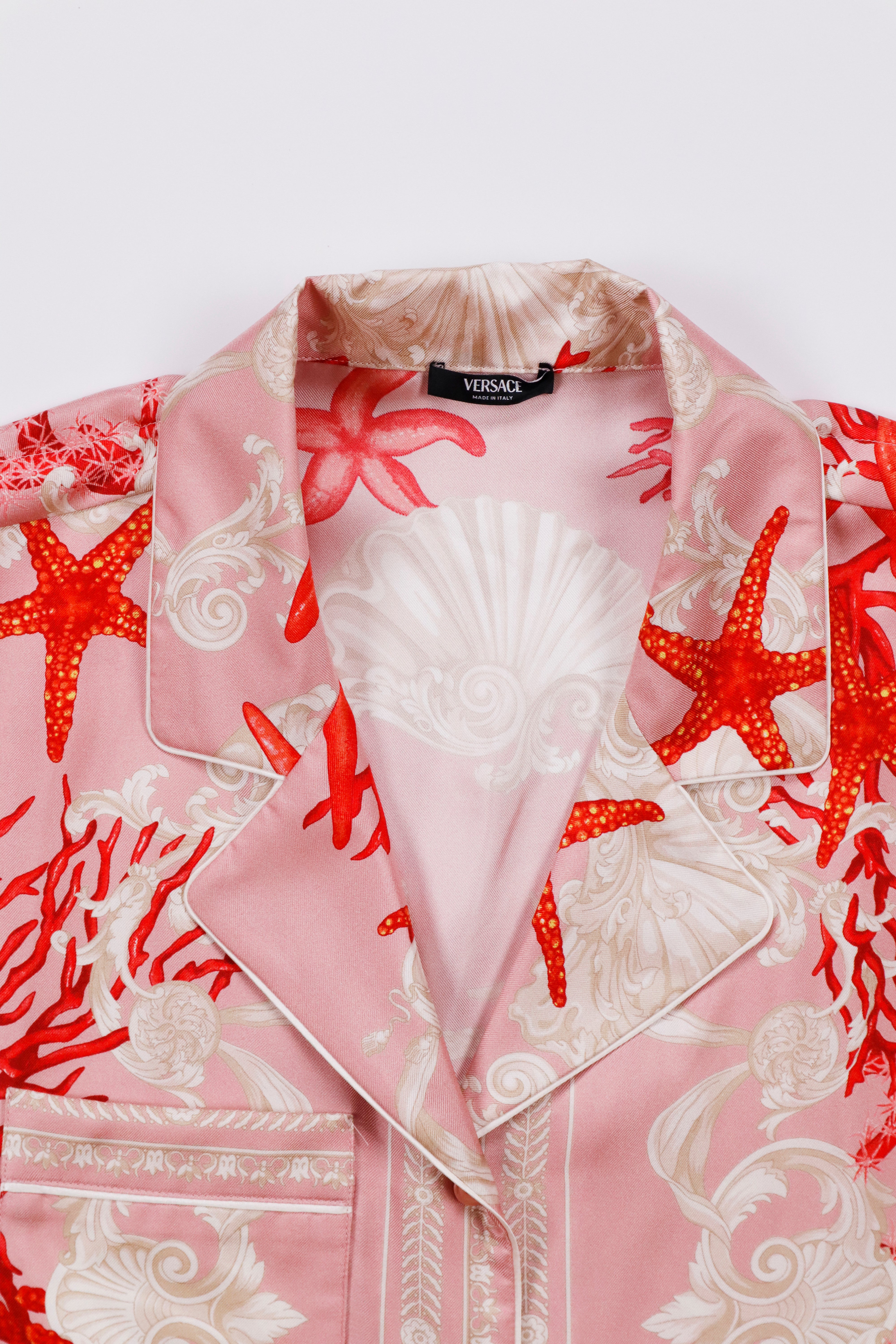 Versace Barocco Sea Silk Shirt