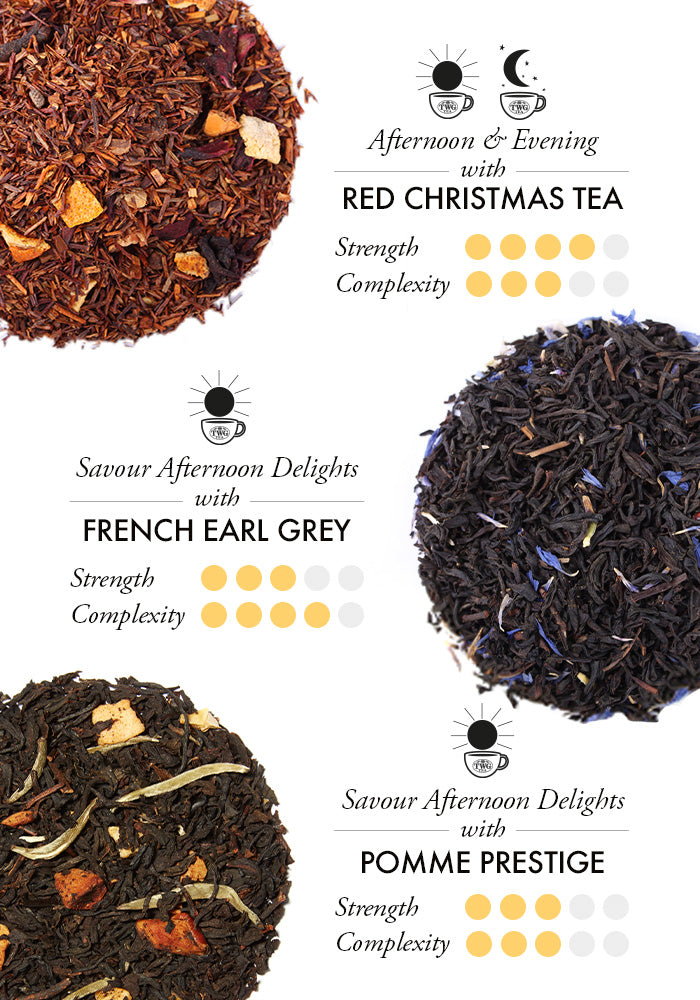 World Voyage Christmas Tea Set