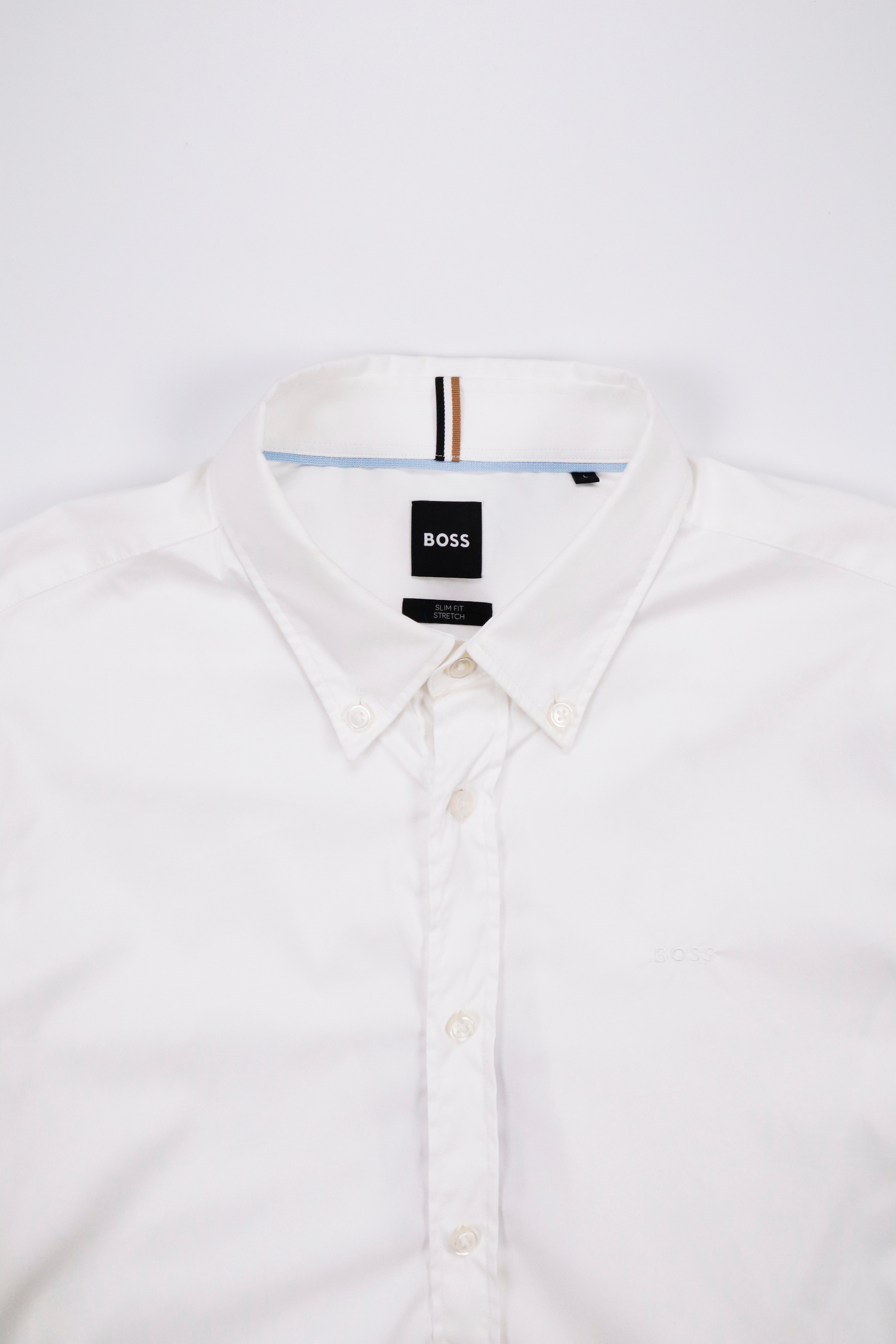 BOSS H-Roan Slim-Fit Button-Down Shirt