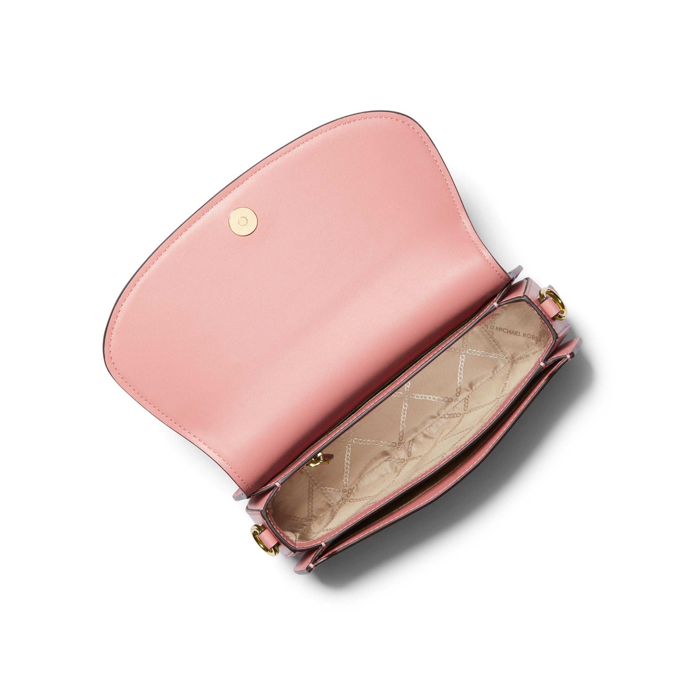 Mila Medium Leather Messenger Bag