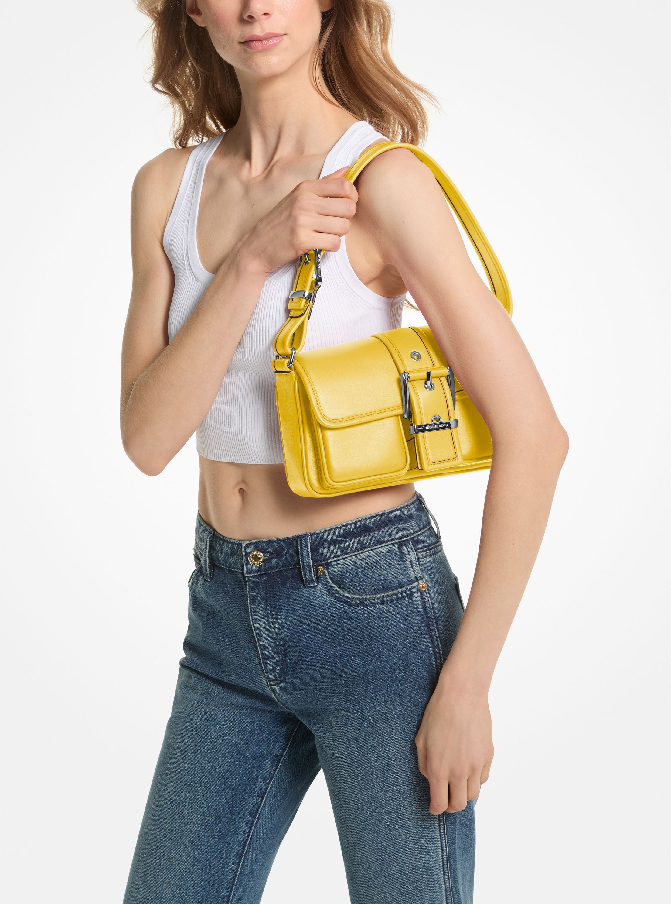 Colby Medium Leather Shoulder Bag