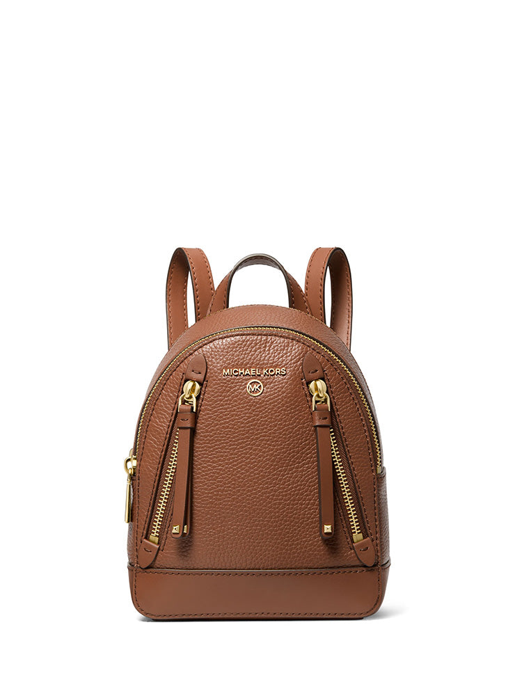 Brooklyn Extra-Small Pebbled Leather Backpack