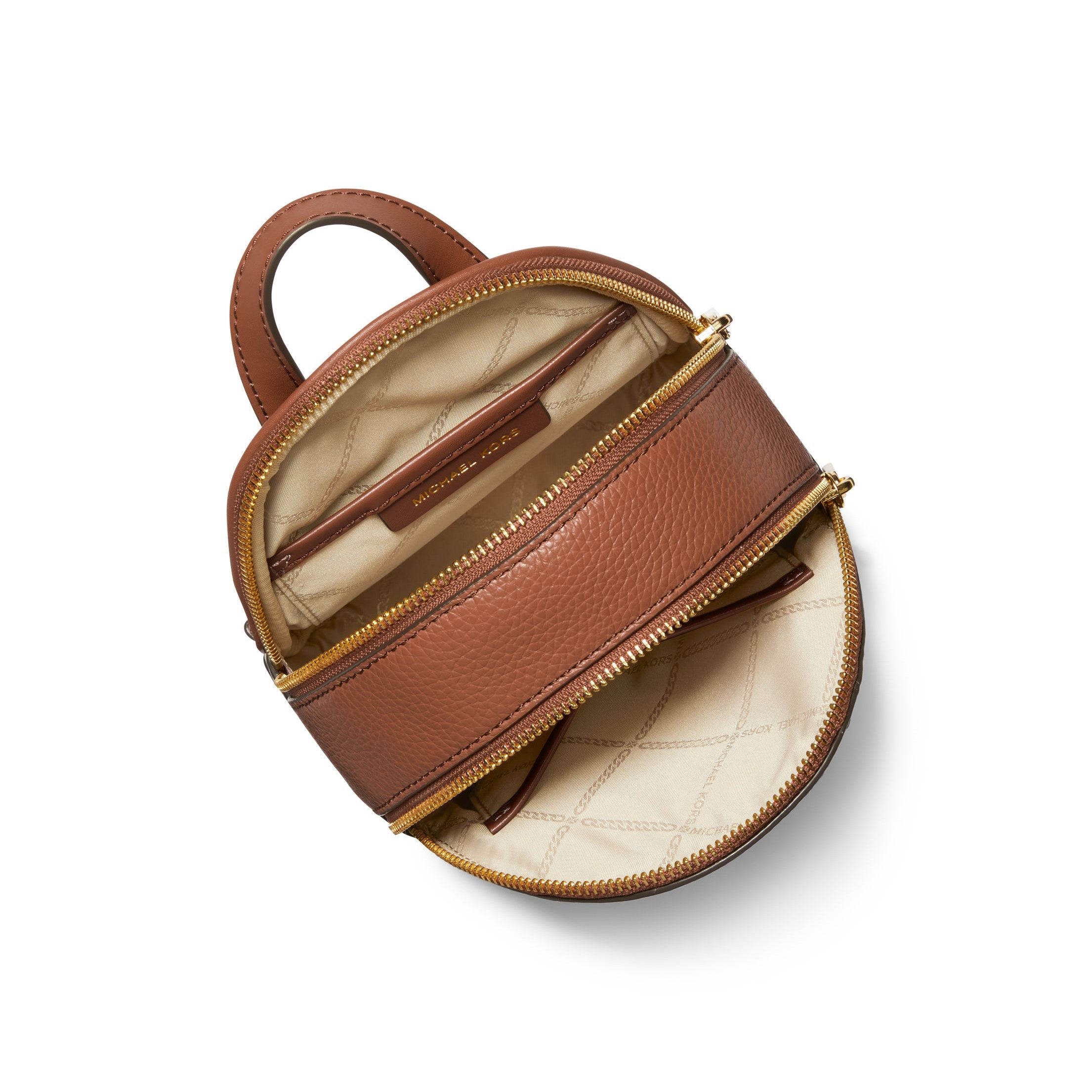 Brooklyn Extra-Small Pebbled Leather Backpack