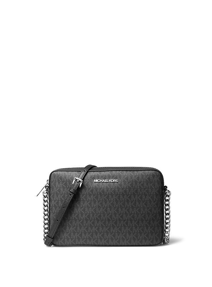 Jet Set Large Printed Logo Crossbody Bag