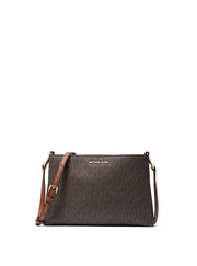 Trisha Medium Logo Crossbody Bag